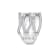 White Cubic Zirconia Platinum Over Sterling Silver Ring 1.67ctw