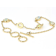 Opal Station Bracelet WIth Toggle In 18K Gold Over Sterling Silver 2.30ctw
