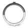 Sterling Silver Stackable Expressions Polished Half White and Black
Diamond Ring 0.044ctw