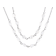 Freshwater Pearl Necklace In Sterling Silver 16.5 Inch