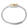 Ladies Charles Hubert IP-plated Two-tone 26mm Off White Dial Watch