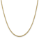14K Yellow Gold 2mm Franco Chain Necklace