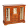 Mele and Co Trina Glass Doors Wooden Jewelry Box