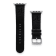 Gametime MLB Atlanta Braves Black Leather Apple Watch Band (38/40mm
S/M). Watch not included.