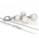 Akoya Pearl And White Sapphire Pendant In Sterling Silver 0.03ctw