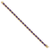 14k Yellow Gold Oval Amethyst and Diamond Bracelet