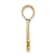 14k Yellow Gold Script Letter A Initial Pendant