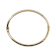 18K Yellow Gold Plated Over Sterling Silver 8 mm Bangle Bracelet