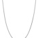 Rhodium Over 14k White Gold 1.9mm Solid Flat Wheat 16 Inch Chain