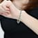 Emerald Color CZ Tennis Bracelet In Sterling Silver