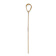 14k Yellow Gold Cross Charm