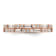 14K Rose Gold Diamond Wedding Band 1.01ctw
