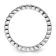 Sterling Silver Stackable Expressions Polished Diamond Ring 0.18ctw