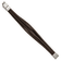 Brown Faux Leather and Stainless Steel Polished Brown Multi Strand with
0.5-inch Extension Bracelet