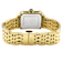 Mother-Of-Pearl Dial Bracelet Watch In Yellow Gold Tone Stainless Steel