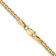 14k Yellow Gold 2.3mm Solid Flat Wheat 20 Inch Chain