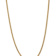 14k Yellow Gold 4.3mm Solid Miami Cuban 22 Inch Chain