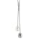 7-8mm White Gray Cultured Freshwater Pearl Sterling Silver Necklace