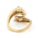 CZ Bypass Ring In 18K Gold Over Sterling Silver 4.09ctw