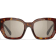 Chanel Dark Brown Tortoise Frame with "CC" / Brown Polarized
Lens Sunglasses