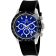 Oceanaut Men's Biarritz Blue Dial, Black Rubber Strap Watch