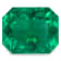 Panjshir Valley Emerald 11.5x9.4mm Emerald Cut 5.50ct