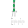 5.50ctw Emerald and Diamond Bracelet in 14k White Gold