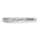 14K White Gold Stackable Expressions Diamond Twist Ring 0.04ctw