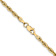 14k Yellow Gold 2.8mm Rope Link 16 Inch Chain