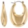Sculptural Gold-Tone Hoop Earring Set Of 5