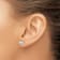 Rhodium Over 14K Gold Lab Grown Diamond 1 1/2ct. VS/SI GH+, Screw Back Earrings