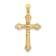 14K Yellow Gold 1/10ct. Diamond Cross Pendant