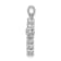 Rhodium Over 14K White Gold 1/4ct. Diamond Cross Pendant