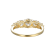 White Cubic Zirconia 18K Yellow Gold Over Sterling Silver Ring 2.90ctw