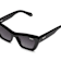 Quay On the Radio Black Cat Eye Frame / Smoke Lenses Sunglasses