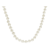 Mini Freshwater Pearl Strand Necklace In Sterling Silver 16 Inch