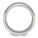 Stainless Steel Polished with Black and Gold Foil Inlay 8mm Band
