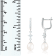 7-8mm White Cultured Freshwater Pearl and Cubic Zirconia Rhodium Over
Sterling Silver Earrings