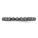 Ruthenium Over Sterling Silver Stackable Expressions Diamond Ring 0.08ctw