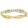 Moissanite Stackable Set Of 3 Rings In 14K Gold Over Sterling Silver
