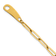 14K Yellow Gold Mixed Link 7.5 inch Toggle Bracelet