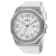 Invicta Huracan 48mm White Dial Silicone Band Quartz Watch
