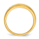 10K Yellow Gold with Rhodium Diamond Men's Channel Ring 0.32ctw