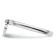 Sterling Silver Stackable Expressions Dangle Heart Diamond Ring 0.045ctw