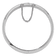 Rhodium Over Sterling Silver 9.00mm Fancy Hinged Bangle Bracelet