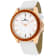 Oceanaut Women's Angel Mother-Of-Pearl Dial White Leather Strap Watch