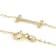 Sideways Initial I Necklace In Solid 14K Yellow Gold 18 Inch