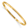 14k Yellow Gold 2.5mm Slip-on Baby Bangle Bracelet