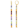 Multi Gem 14K Yellow Gold Earrings 7.82ctw
