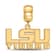 14K Yellow Gold Over Sterling Silver LogoArt Louisiana State University
Small Dangle Bead